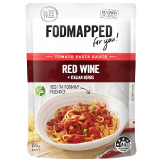 Fodmapped Red Wine and Italian Herbs Pasta Sauce 375g
